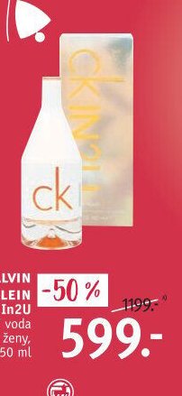 CALVIN KLEIN In2U toaletní voda