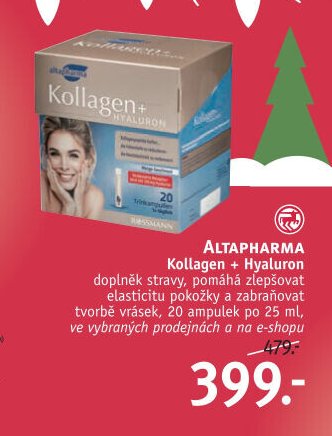 ALTAPHARMA Kollagen + Hyaluron