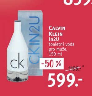 CALVIN KLEIN In2U toaletní voda