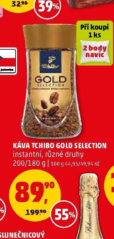 Káva Tchibo Gold Selection