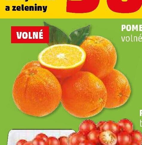 Pomeranče volné