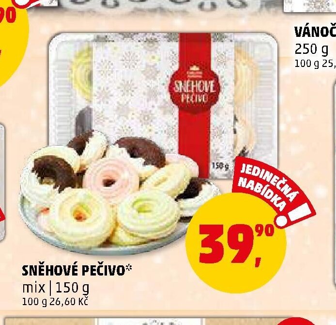 SNĚHOVÉ PEČIVO*