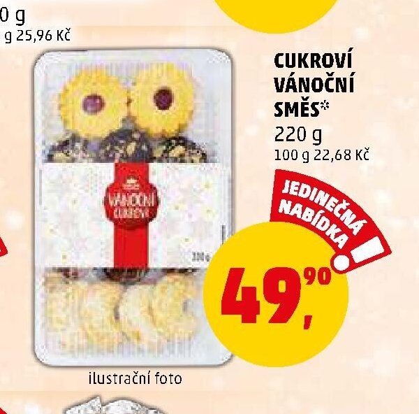 CUKROVÍ VÁNOČNÍ SMĚS*