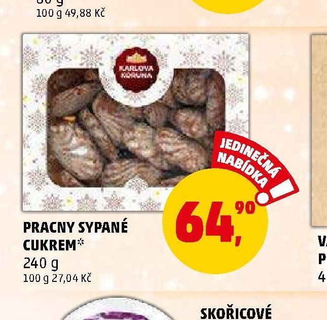 PRACNY SYPANÉ CUKREM*