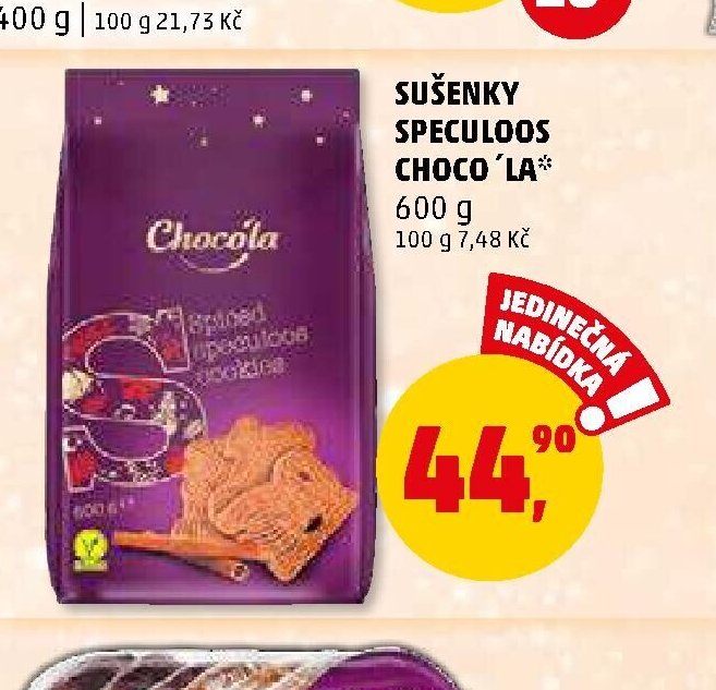 SUŠENKY SPECULOOS CHOCO'LA*