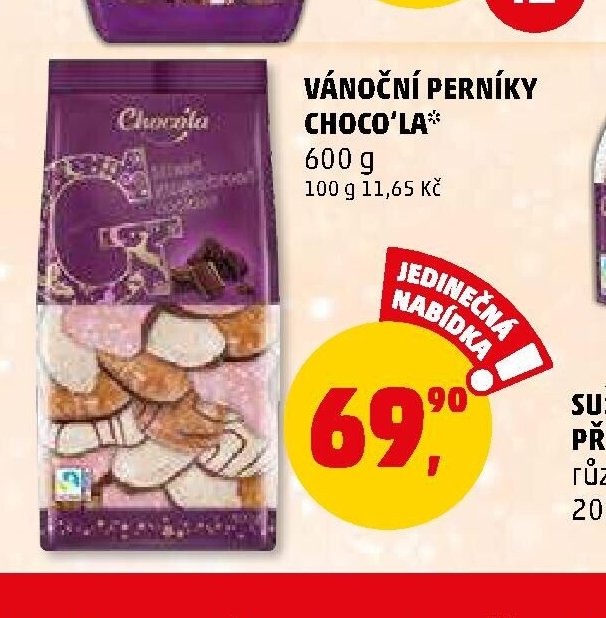 VÁNOČNÍ PERNÍKY CHOCO'LA*