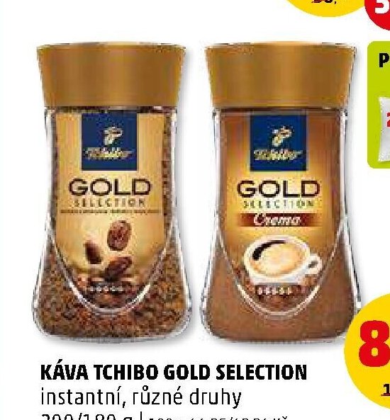 Káva Tchibo Gold Selection