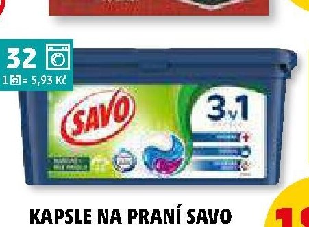 Kapsle na praní Savo Universal