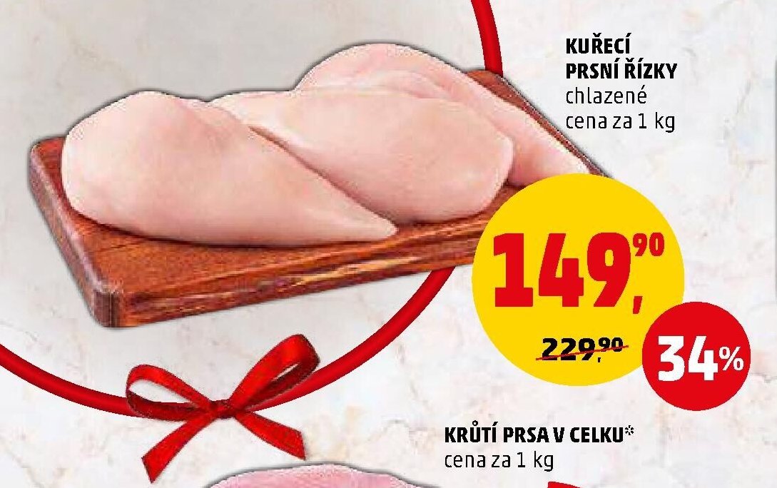 KUŘECÍ PRSNÍ ŘÍZKY