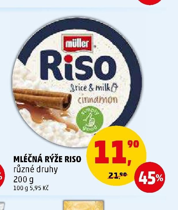 Mléčná rýže Riso