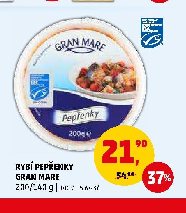Rybí pepřenky Gran Mare