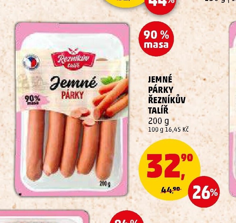 JEMNÉ PÁRKY ŘEZNÍKŮV TALÍŘ