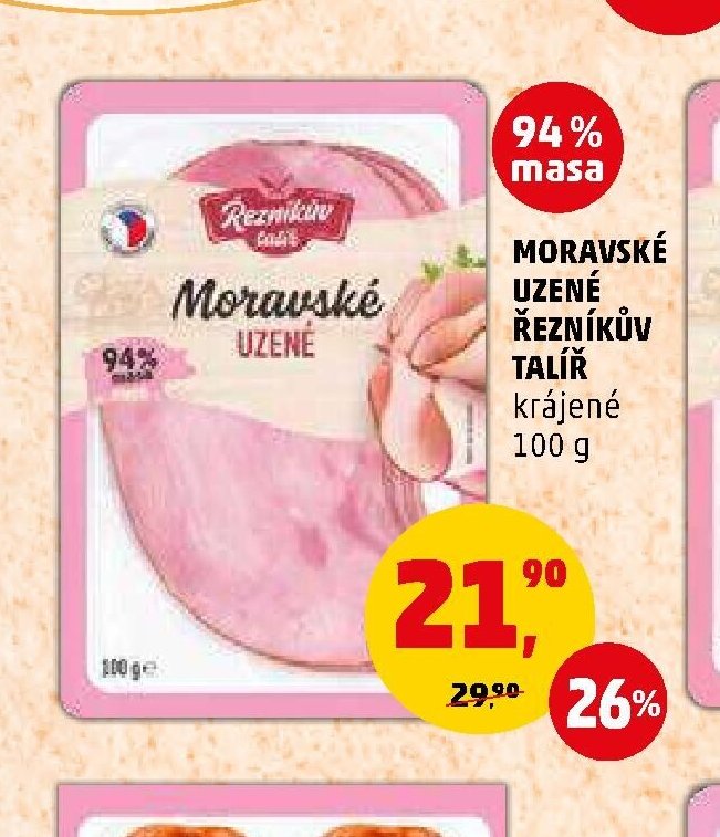 Moravské uzené Řezníkův talíř