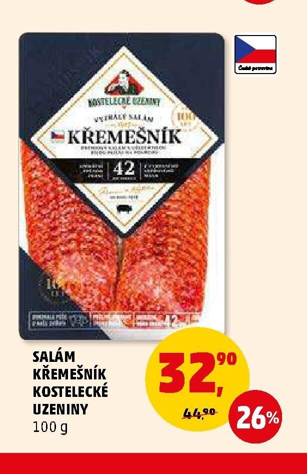 Salám Křemešník Kostelecké uzeniny