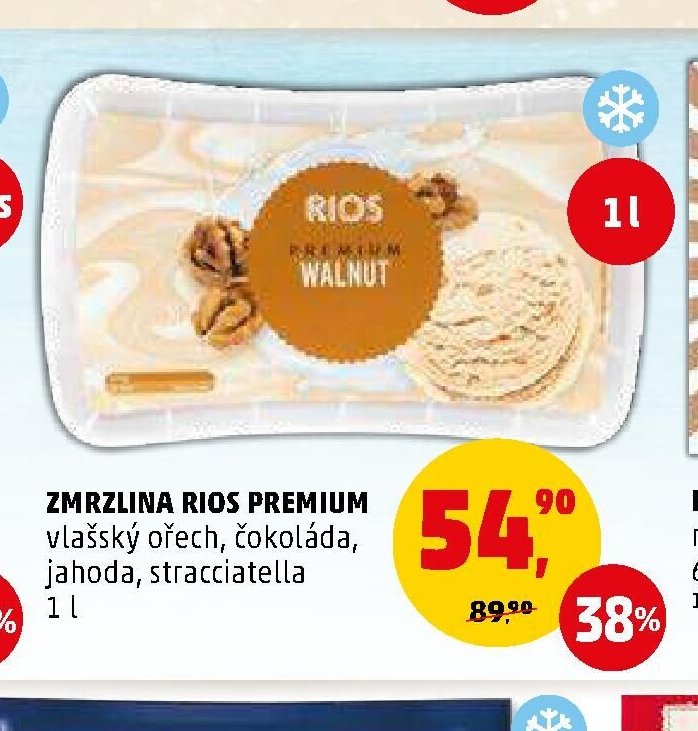 Zmrzlina Rios Premium