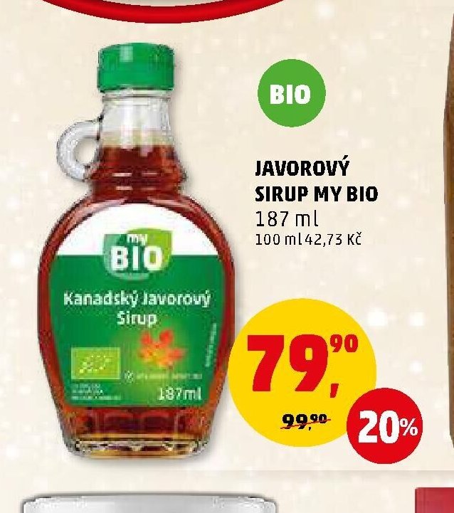 Javorový sirup My Bio