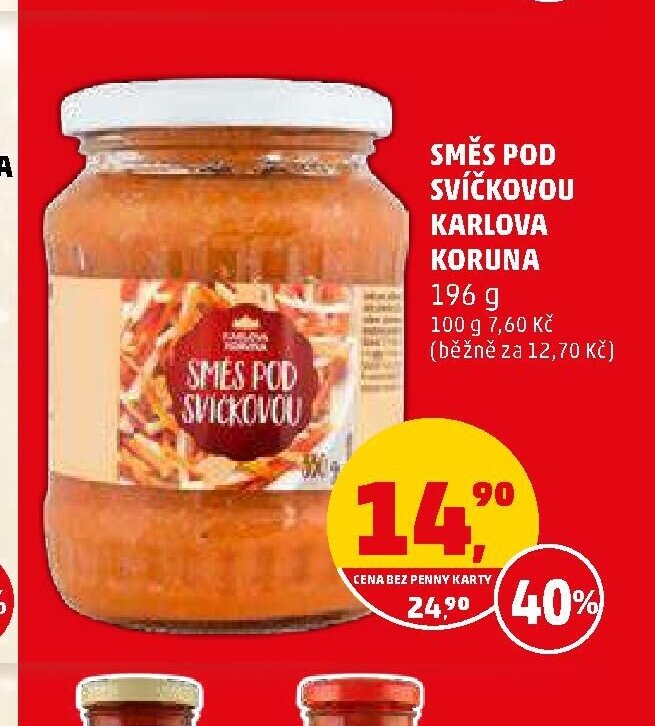 Směs pod svíčkovou Karlova Koruna