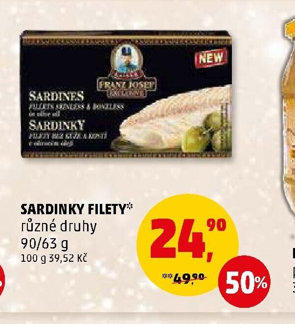 Sardinky filety