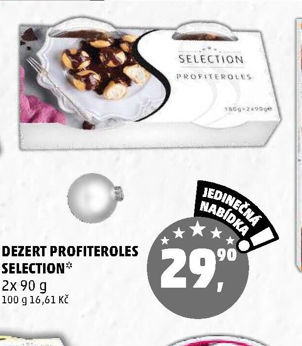 DEZERT PROFITEROLES SELECTION