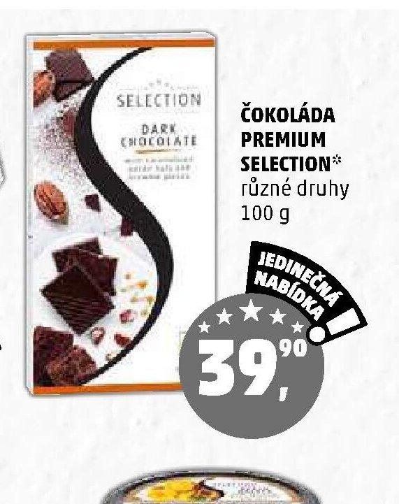 ČOKOLÁDA PREMIUM SELECTION