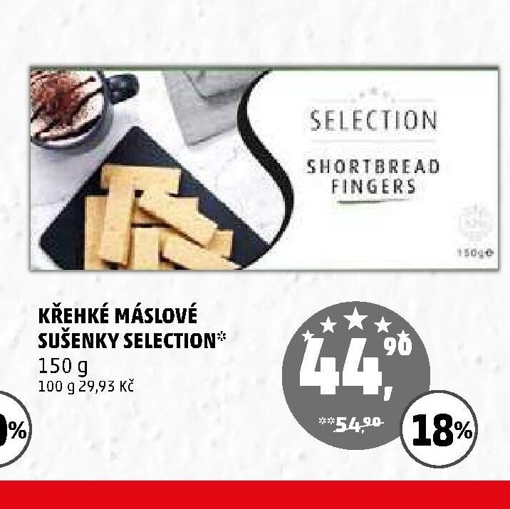 KŘEHKÉ MÁSLOVÉ SUŠENKY SELECTION