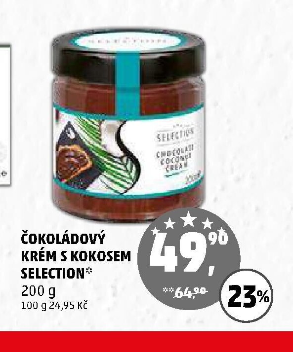 ČOKOLÁDOVÝ KRÉM S KOKOSEM SELECTION