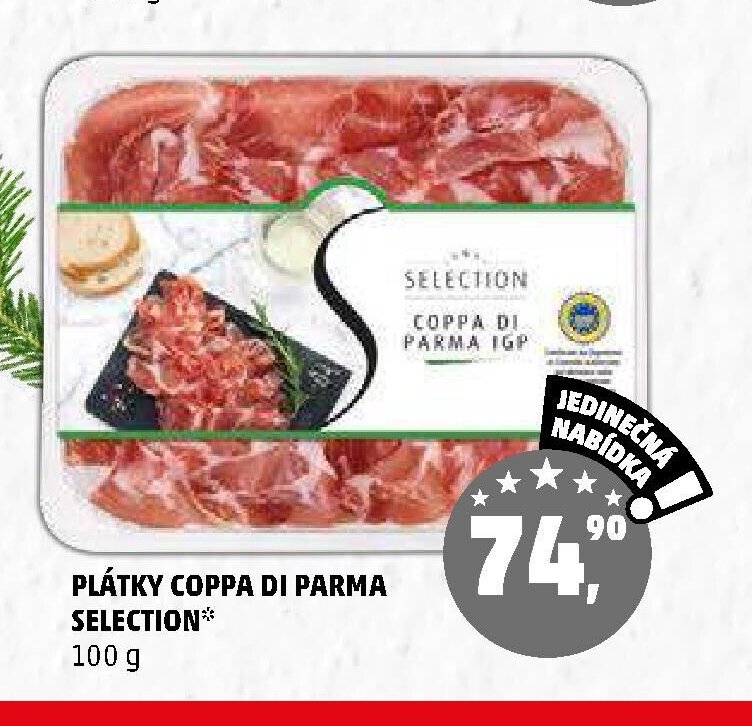 PLÁTKY COPPA DI PARMA SELECTION