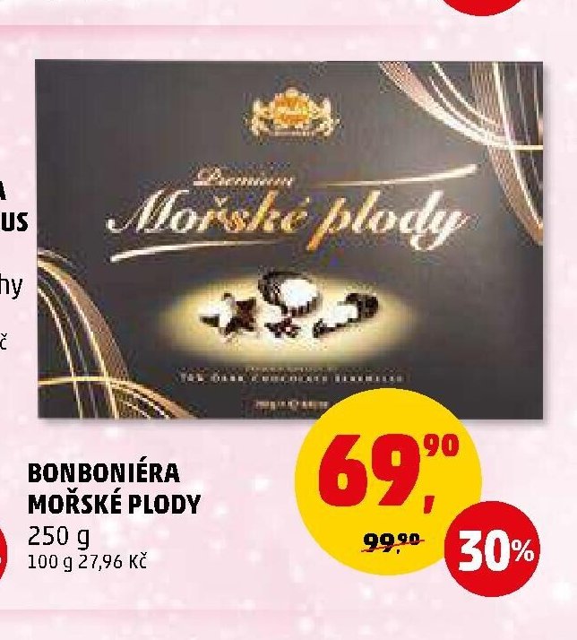 BONBONIÉRA MOŘSKÉ PLODY