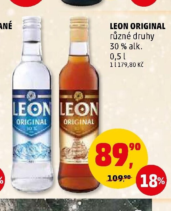 LEON ORIGINAL různé druhy