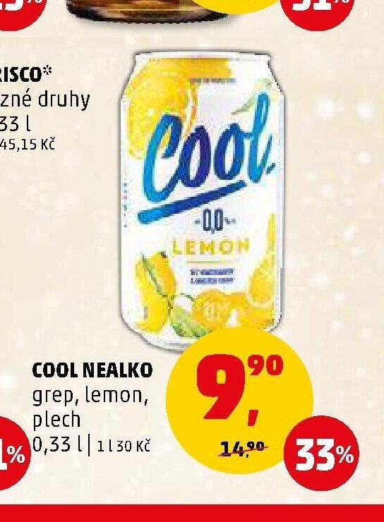 COOL NEALKO grep, lemon, plech