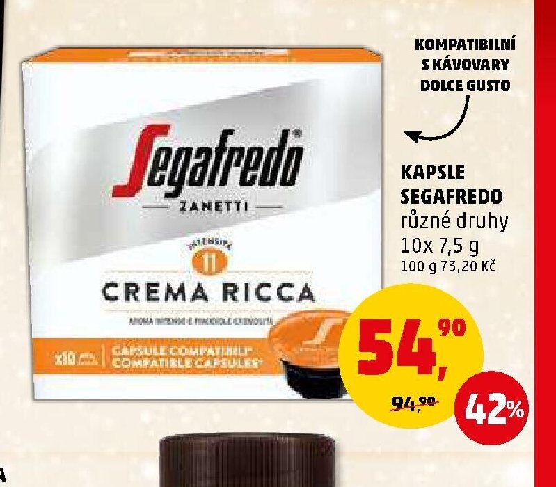 Kapsle Segafredo
