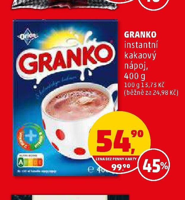 Granko kakaový nápoj