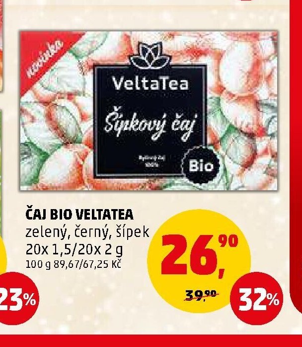 Čaj Bio Veltatea