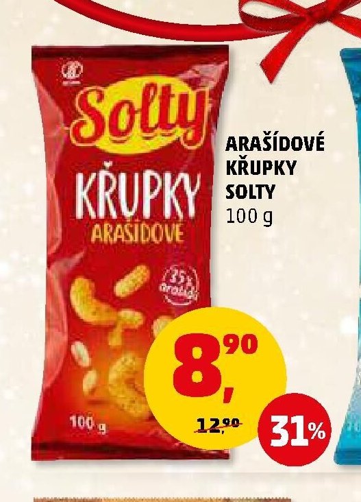 ARAŠÍDOVÉ KŘUPKY SOLTY