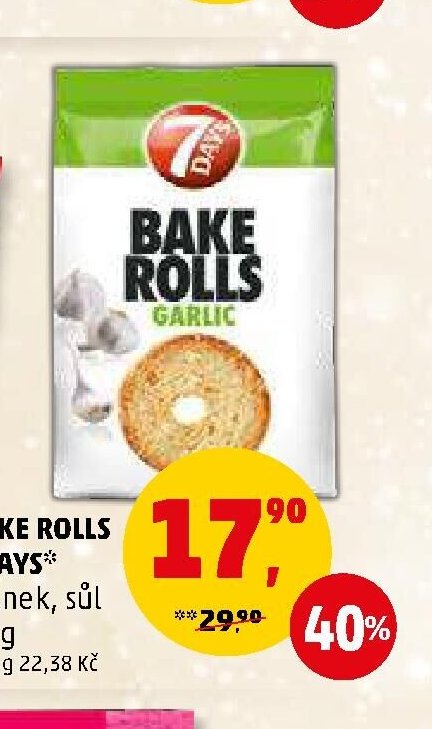 BAKE ROLLS 7DAYS