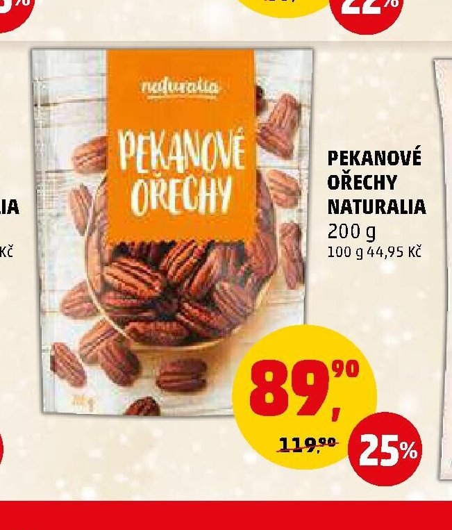 PEKANOVÉ OŘECHY NATURALIA