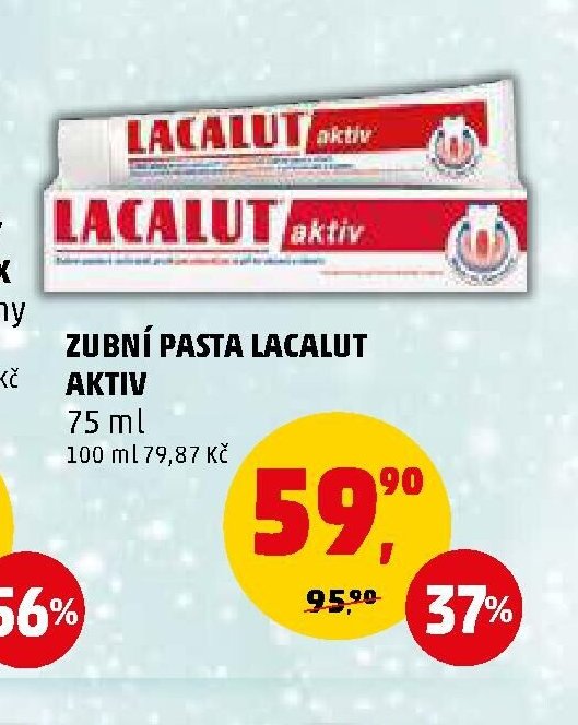 ZUBNÍ PASTA LACALUT AKTIV