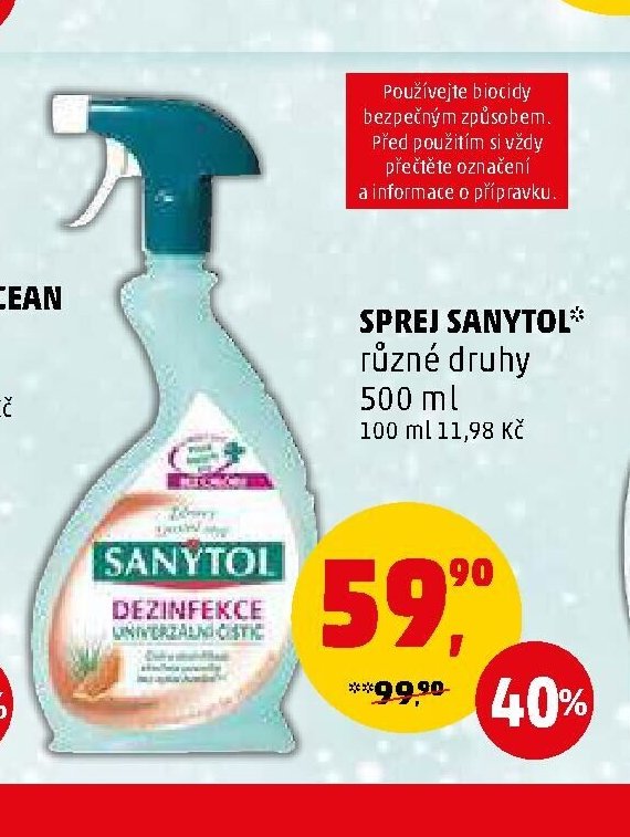 SPREJ SANYTOL