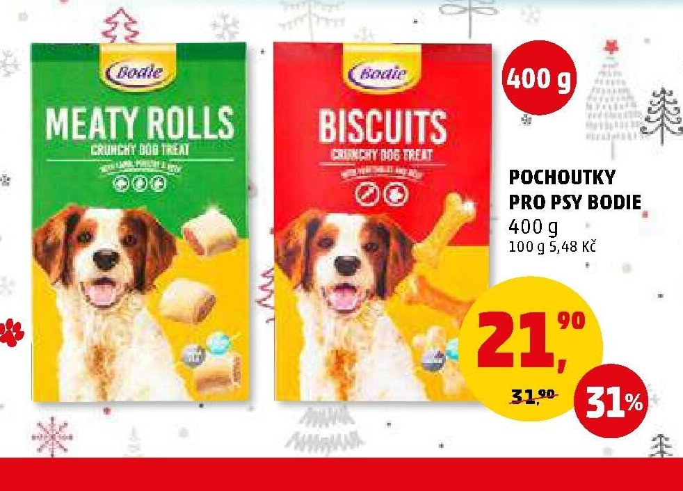 POCHOUTKY PRO PSY BODIE