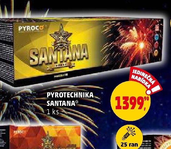 Pyrotechnika Santana