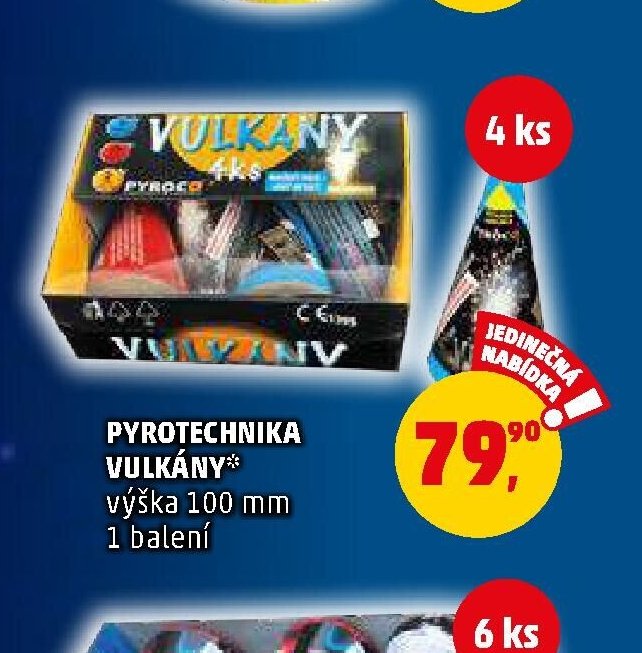 Pyrotechnika Vulkány