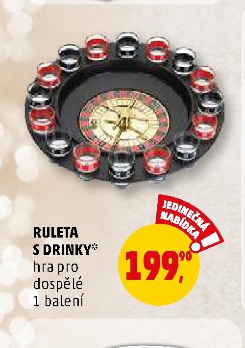 RULETA S DRINKY