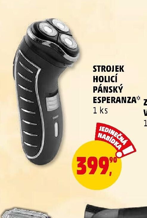 STROJEK HOLICÍ PÁNSKÝ ESPERANZA