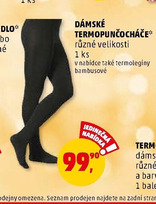 DÁMSKÉ TERMOPUNČOCHÁČE