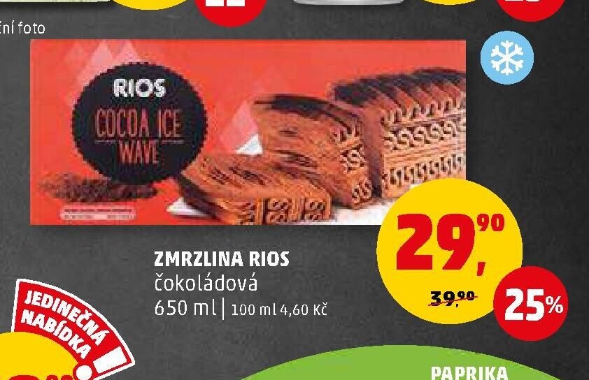 ZMRLZINA RIOS čokoládová 650 ml