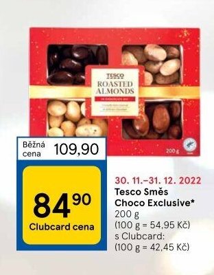 Tesco Směs Choco Exclusive 200 g