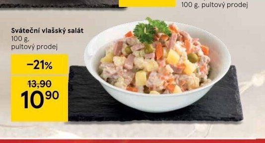 Sváteční vlašský salát