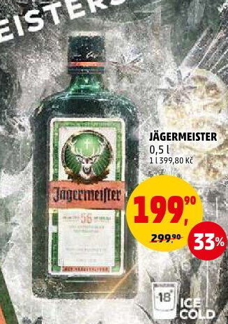 Bylinný likér Jägermeister