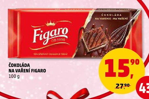 Čokoláda na vaření Figaro