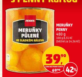 Kompot meruňky Penny